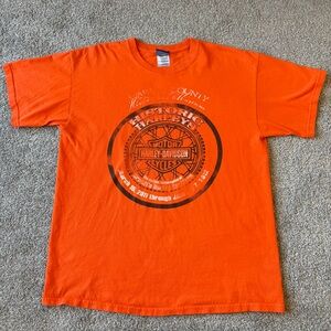 Harley Davidson Men’s Orange Biker T-Shirt